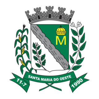 Brasão Santa Maria do Oeste Logo PNG Vector