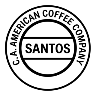 CA American Coffee Company (Santos) Logo PNG Vector