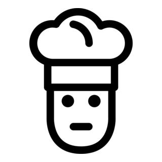 Chef icon Logo PNG Vector