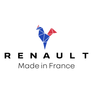Coq Renault made in france Logo PNG Vector