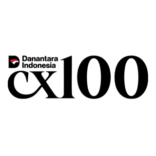 Danantara Indonesia CX100 Logo PNG Vector