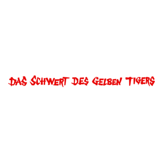 Das Schwert des gelben Tigers Logo PNG Vector