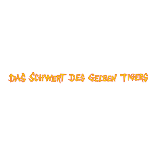 Das Schwert des gelben Tigers Logo PNG Vector