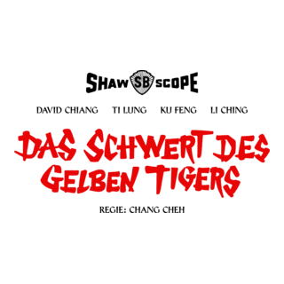 Das Schwert des gelben Tigers Logo PNG Vector