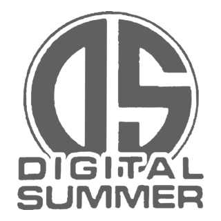 Digital Summer Logo PNG Vector