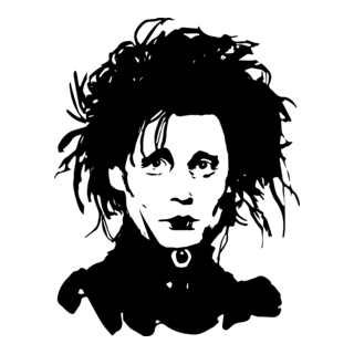 Edward Scissorhands Logo PNG Vector