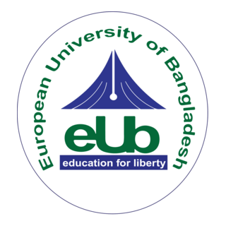 European University of Bangladesh Logo PNG Vector