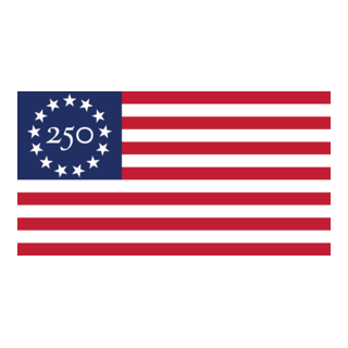 Flag of Freedom 250 Logo PNG Vector