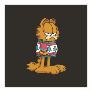Garfield En Navidad Logo PNG Vector