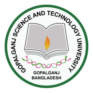 GOPALGANJ SCIENCE AND TECHNOLOGY UNIVERSITY Logo PNG Vector