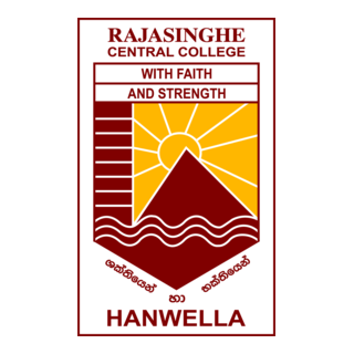 Hanwella Rajasinghe Central College Logo PNG Vector