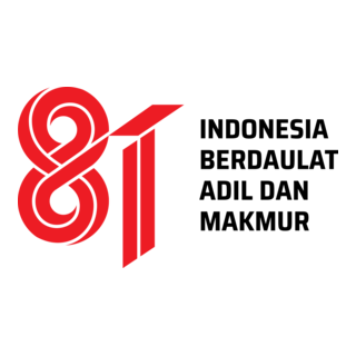 HUT Ke-81 Kemerdekaan RI Logo PNG Vector