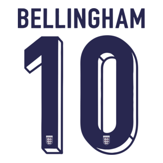 JUDE BELLINGHAM #10 ENGLAND Logo PNG Vector