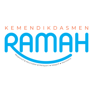 KEMENDIKDASMEN RAMAH Logo PNG Vector