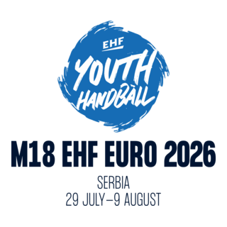 M18 EHF Euro 2026 Logo PNG Vector