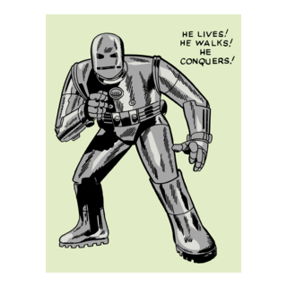 Marvel Iron Man Don Heck Kirby Logo PNG Vector