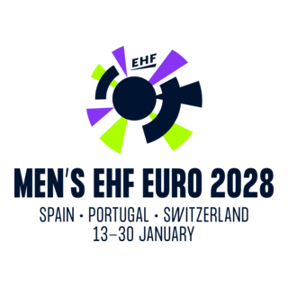 Men's EHF Euro 2028 Logo PNG Vector