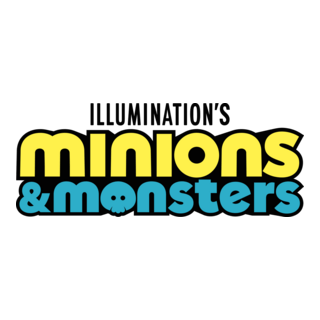 Minions & Monsters (2026) Movie Logo PNG Vector