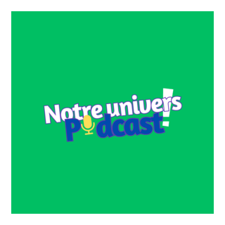 Notre univers podcast Logo PNG Vector