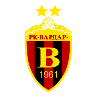 RK Vardar Skopje 1961 Logo PNG Vector