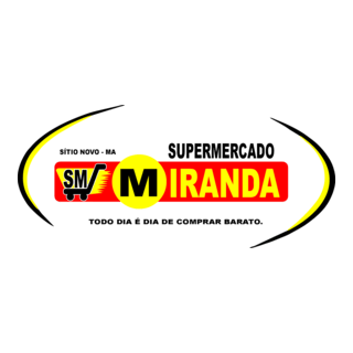 SM SUPERMERCADO MIRANDA Logo PNG Vector