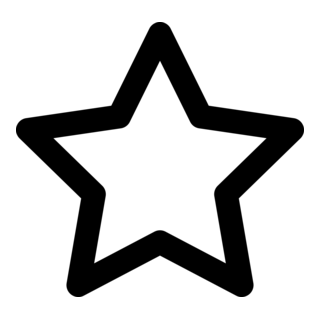 Star Icon Logo PNG Vector