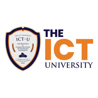 THE ICT UNIVERSITY Logo PNG Vector