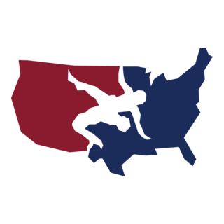 Usa Wrestling Logo PNG Vector