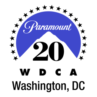 WDCA Paramount 20 (1993) Logo PNG Vector