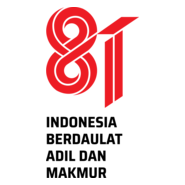 81 tahun Indonesia Berdaulat Adil dan Makmur Logo PNG Vector