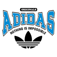 ADIDAS NOTHING IS IMPOSSIBLE Logo PNG Vector