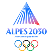 Alpes 2030 Winter Olympics Logo PNG Vector