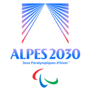 Alpes 2030 Winter Paralympics Logo PNG Vector