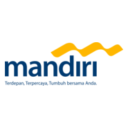 Bank Mandiri with slogan Logo PNG Vector
