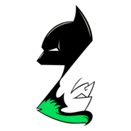 Batman y el guason Logo PNG Vector