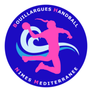 Bouillargues Handball Nîmes Méditerranée Logo PNG Vector