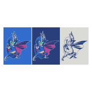Captain Blue | Proyecto Vietiful Joe Logo PNG Vector