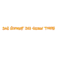 Das Schwert des gelben Tigers Logo PNG Vector