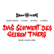 Das Schwert des gelben Tigers Logo PNG Vector