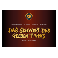 Das Schwert des gelben Tigers Logo PNG Vector