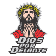 DIOS POR DELANTE Logo PNG Vector