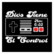 Dios tiene el contror Logo PNG Vector