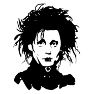 Edward Scissorhands Logo PNG Vector