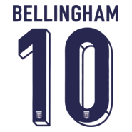 JUDE BELLINGHAM #10 ENGLAND Logo PNG Vector