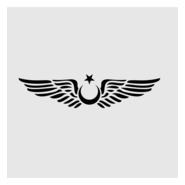 Kanatlı bayrak Türk bayrağı hava yolları Logo PNG Vector