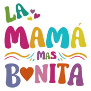 LA MAMÁ MAS BONITA Logo PNG Vector