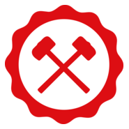 Lápis Dois Martelos Esporte Clube (São Carlos) Logo PNG Vector