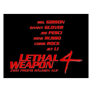 Lethal Weapon 4 Logo PNG Vector