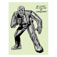 Marvel Iron Man Don Heck Kirby Logo PNG Vector