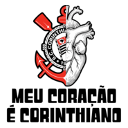 Meu coração é Corinthiano Logo PNG Vector